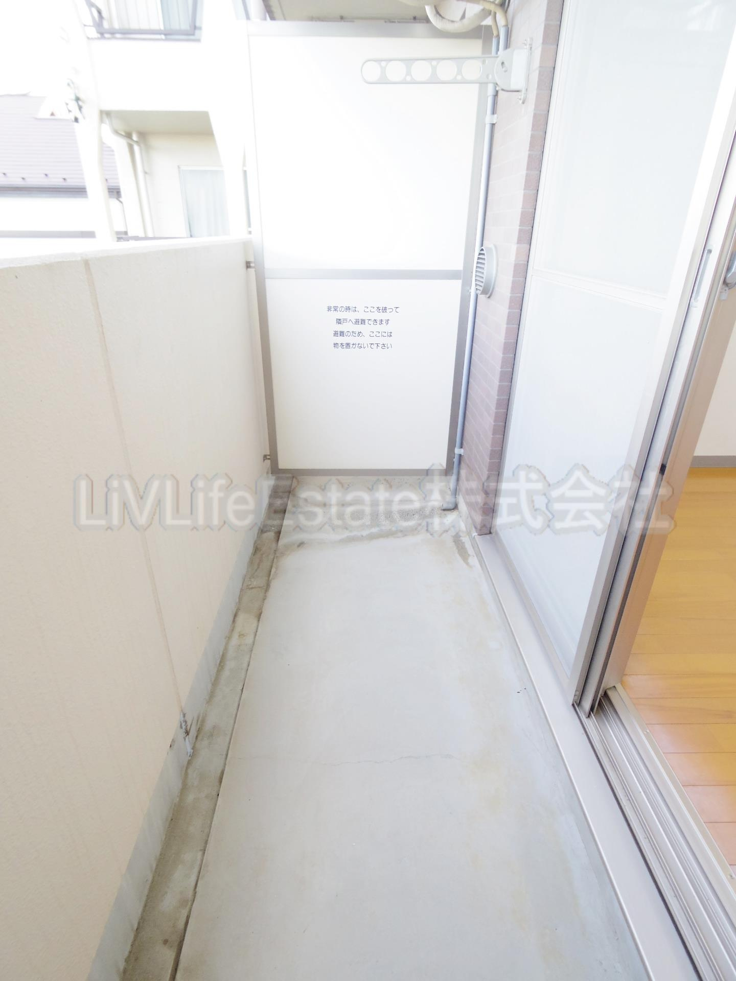 ＰＡＤＤＹ　ＦＩＶＥ(パディー　ファイブ)のバルコニー