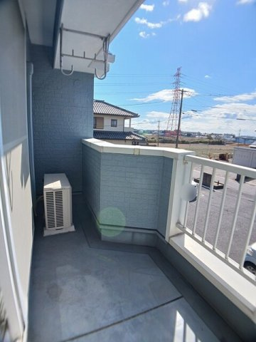 ピーコックＢ　　刈谷市近郊の賃貸はクラスホーム刈谷店のバルコニー|外からの目が気にならないバルコニーで洗濯物が干せます