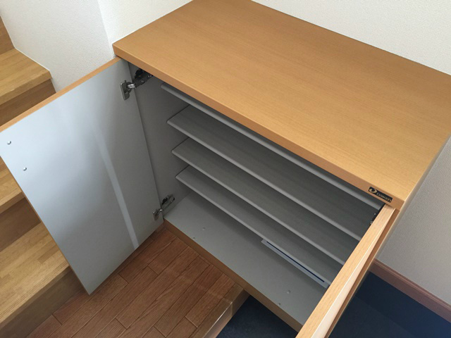 岸和田市三田町のハイツの収納|収納のためのスペースです