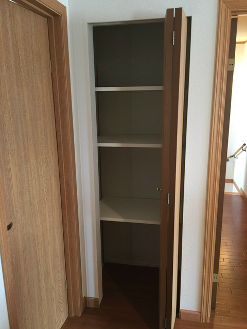 岸和田市三田町のハイツの収納|たっぷりとした収納スペースです