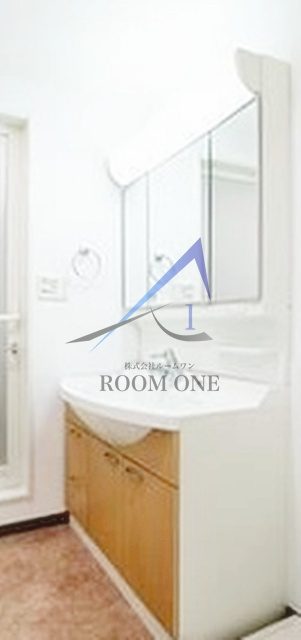 アルブル高輪の洗面所|洗面台です。