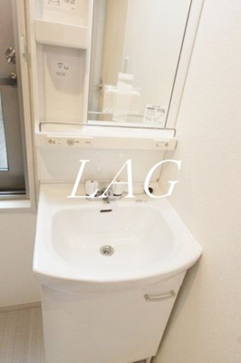 【洗面所】 | イクシオ下丸子 | 独立洗面台です。