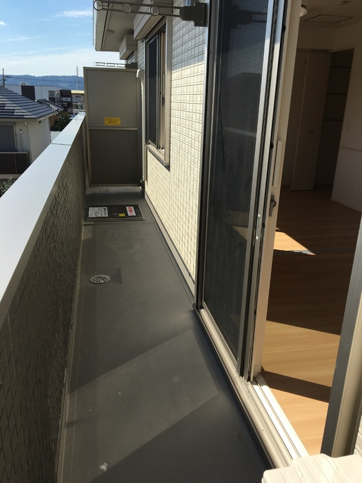 サニーソレイユのバルコニー