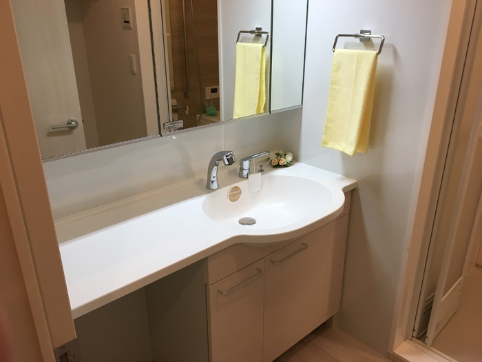 サニーソレイユの洗面所