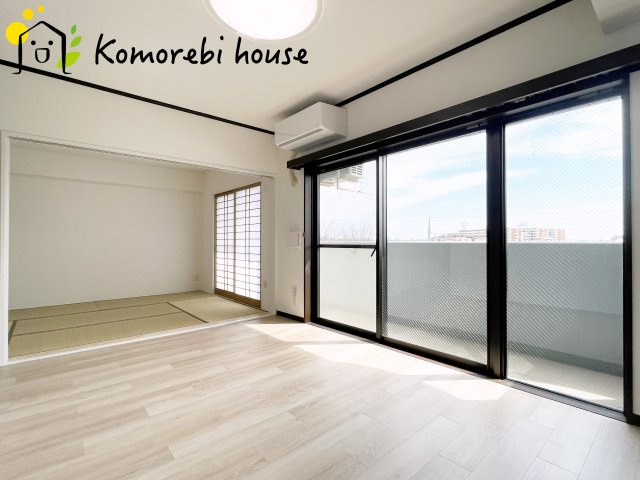 ライオンズマンション大宮堀の内の居間・リビング|ゆったり過ごせるリビングです