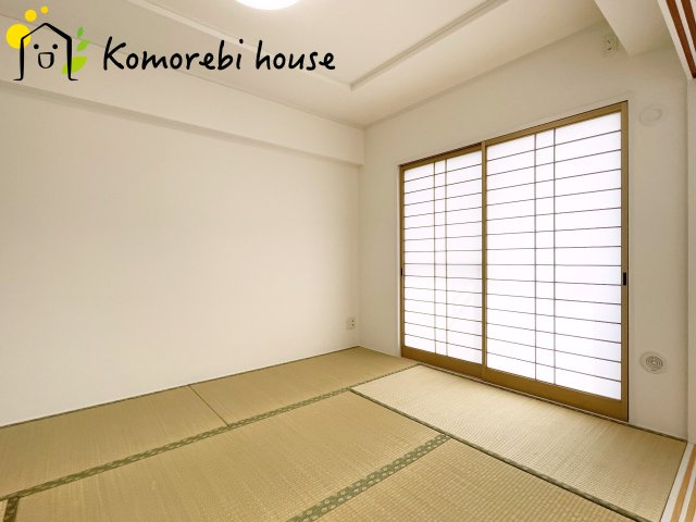 ライオンズマンション大宮堀の内の和室|畳の上でゆっくりとくつろげる和室です