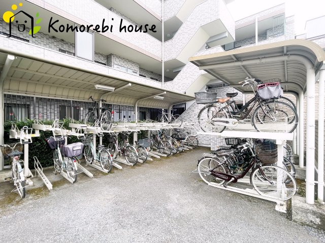 ライオンズマンション大宮堀の内の駐輪場|駐輪場です