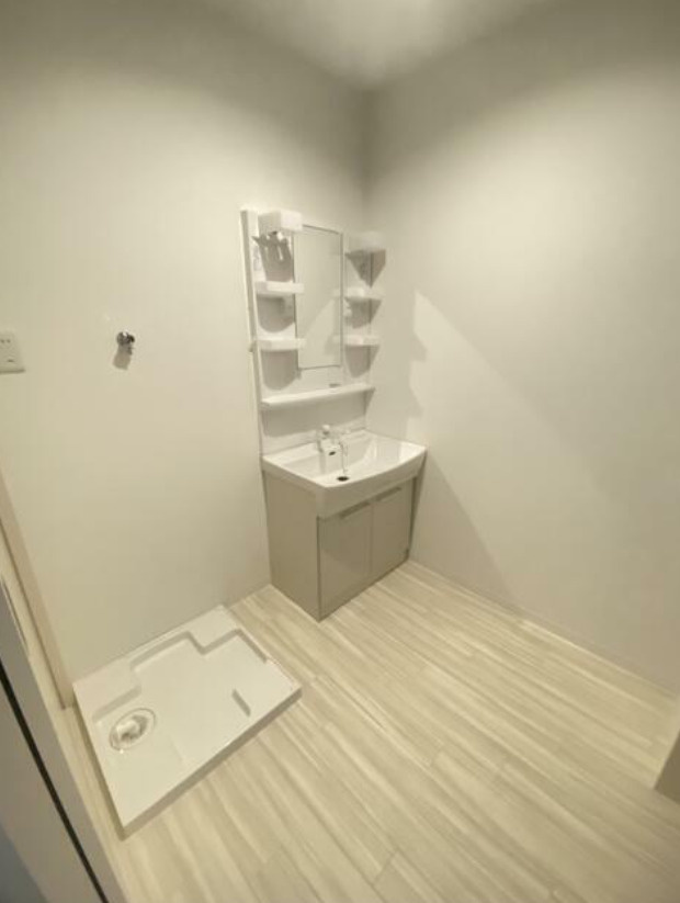 カナロア長田の洗面所