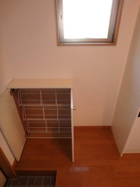 サンライズヒルの玄関|退去前の為、以前の写真です。