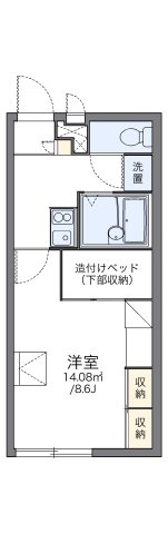 レオパレスＨＡＰＰＹの間取り