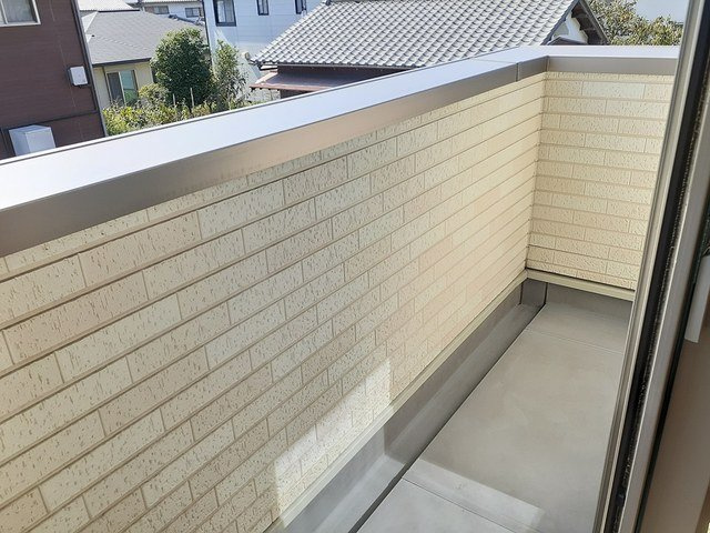 ディア　ベルジュのバルコニー