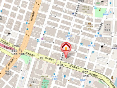 【地図】 | レジディア銀座東