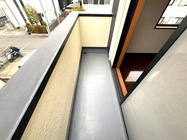 フジパレス戸建賃貸羽曳が丘西のバルコニー