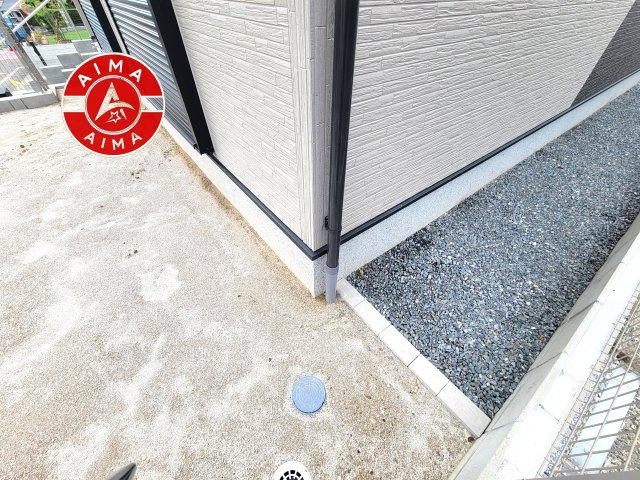 太宰府市水城4丁目第1-3棟（3号棟）の外観|お庭で自由な時間を過ごせます。