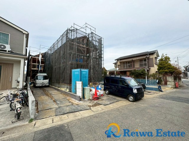 新築戸建　高座郡寒川町一之宮2丁目の前面道路含む現地写真
