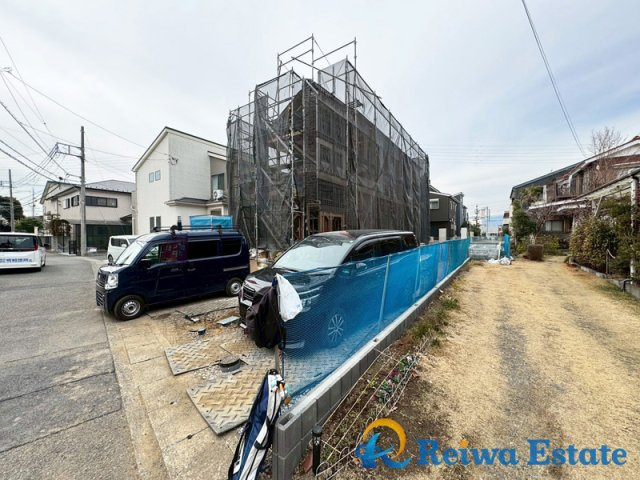 新築戸建　高座郡寒川町一之宮2丁目の前面道路含む現地写真