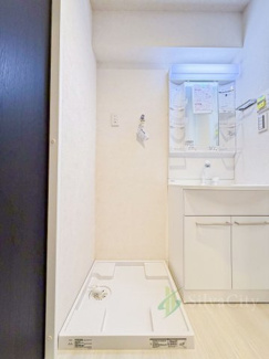 【ランドリースペース】 | カースル常盤台 | 洗濯機置き場