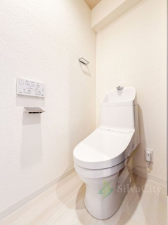 【トイレ】 | カースル常盤台 | トイレ温水便座機能付