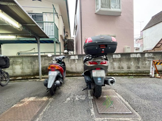 【駐車場】 | カースル常盤台 | バイク置き場