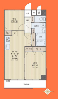 【間取り】 | カースル常盤台