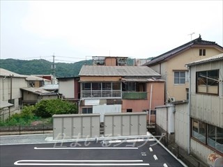 安芸高田市吉田町常友のアパートの展望|募集のお部屋（201号室）からの眺望です！