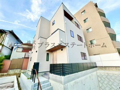 【外観】 | 兵庫区上祇園町　新築戸建 | 敷地面積約35.56坪♪建物面積約110.97平米♪