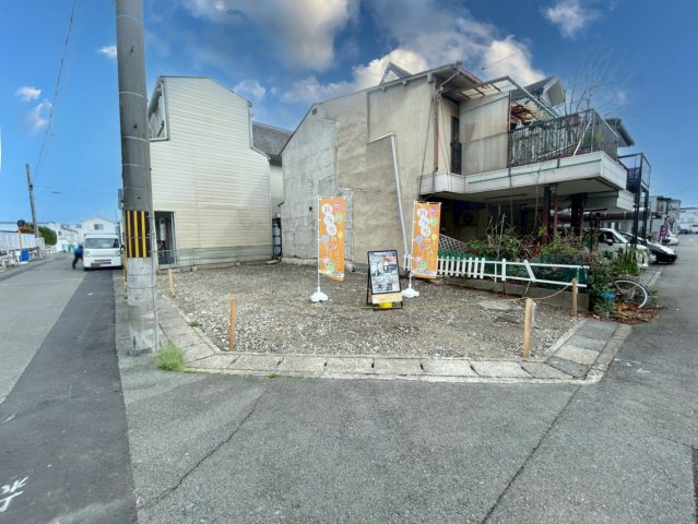 羽束師志水町　建築条件無土地の外観