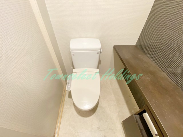藤沢市湘南台２丁目の賃貸マンションのトイレ|清潔感のあるトイレです