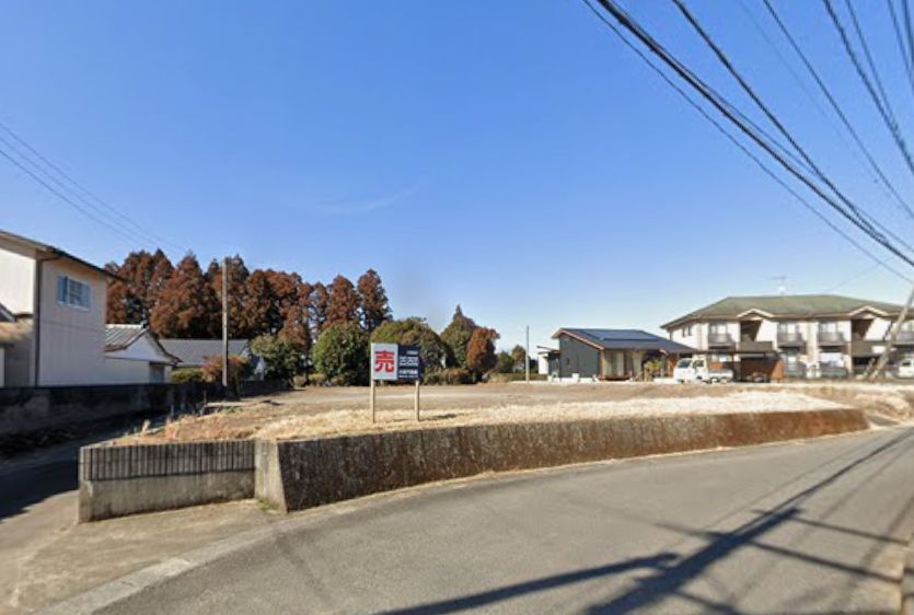 都城市大岩田町の売地の外観