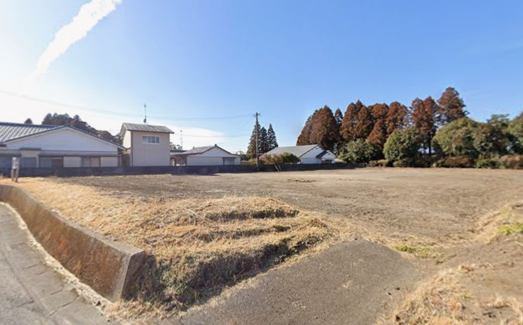 都城市大岩田町の売地の外観