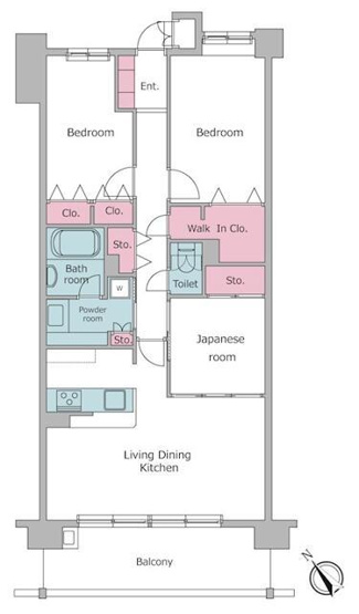 【間取り】 | レジディア東松戸 |  