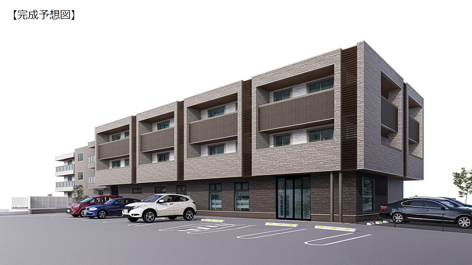 セントリビエ江北の外観パース