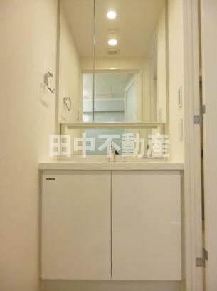 プラチナビュー白金台の洗面所
