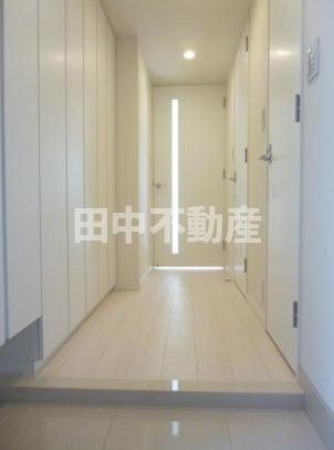 プラチナビュー白金台の玄関