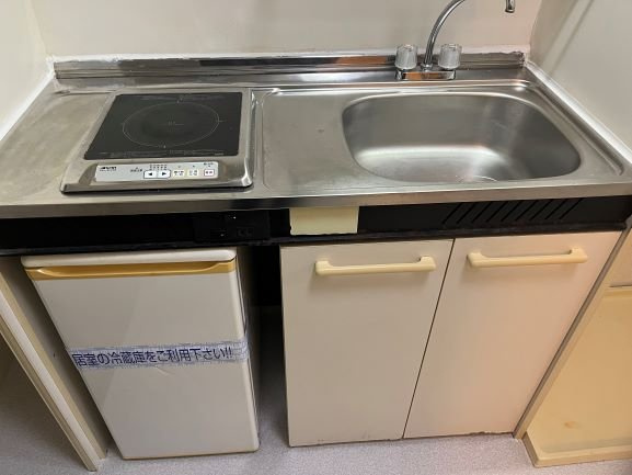 神戸市長田区寺池町３丁目のアパートのキッチン