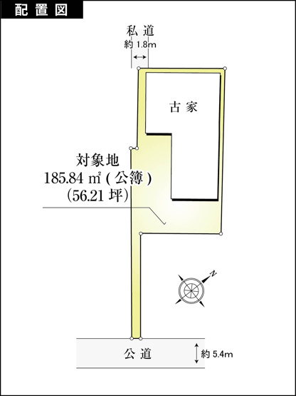【土地図】 | 渋谷区本町５丁目売地