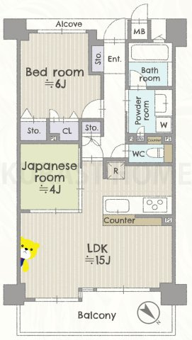 プレサンスロジェ太秦天神川駅前　4階