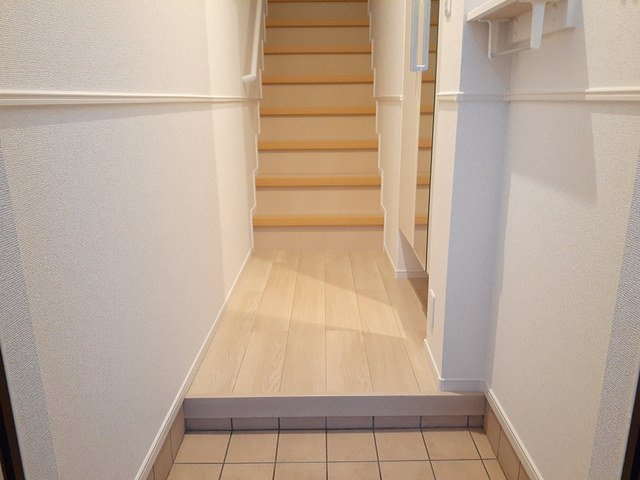 メシェルディの玄関|ゆったりとした玄関です