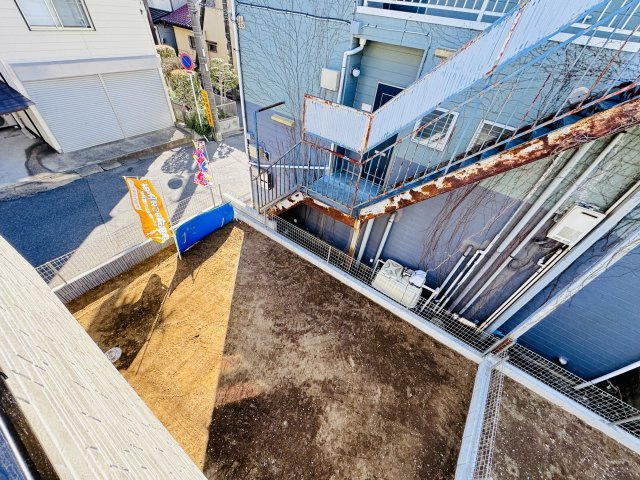 松戸市稔台３丁目新築戸建【稔台小学校：3分】の展望|バルコニーより南側眺望