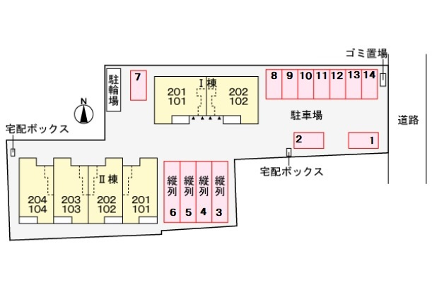リヴィエール清武　Ⅱの駐車場|駐車場