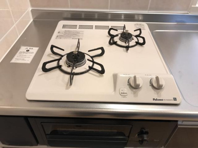 【キッチン】 | ボンヌール・リガシー | グリル付きガスコンロ