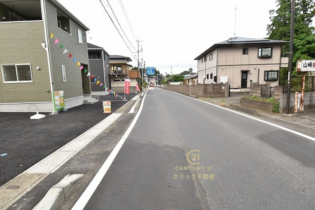 Cradlegarden　 那珂市瓜連　第14　5の前面道路含む現地写真|現地撮影（2026年6月）