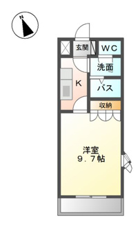 【間取り】 | プランドール・カネキB棟