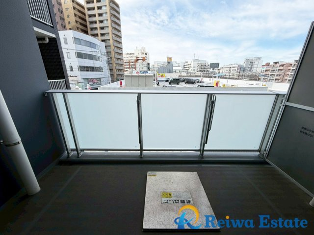 リストレジデンス茅ヶ崎のバルコニー