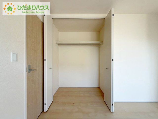 日立市相田町5期　新築戸建の収納|各居室にはしっかりと収納を完備！