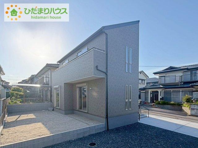 日立市相田町5期　新築戸建の外観|スタイリッシュな外観です(^^)/