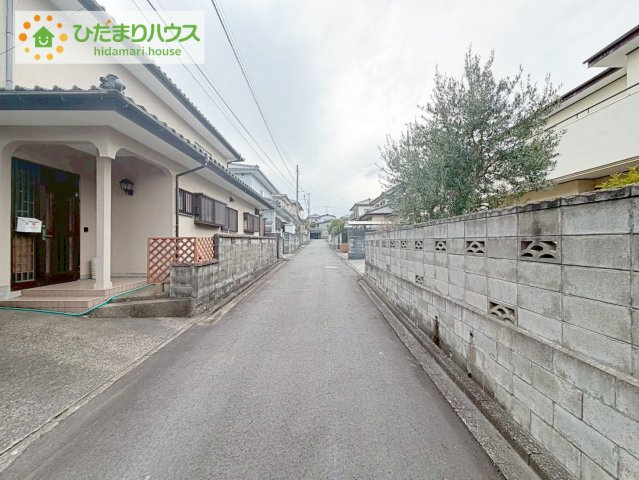 日立市相田町5期　新築戸建の前面道路含む現地写真