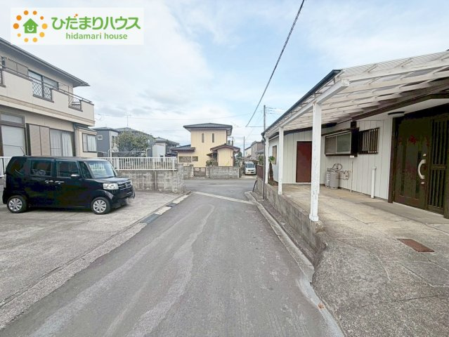 日立市相田町5期　新築戸建の前面道路含む現地写真