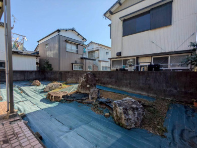 高知市十津　中古一戸建ての庭|お庭で色々楽しめそうですね☆