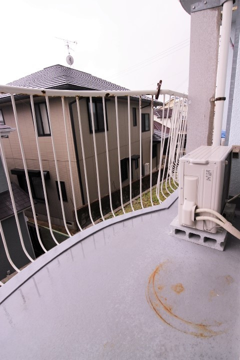 ブルーハイツ塩屋のバルコニー